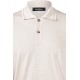 Tricou polo GRAN SASSO, Luxury Silk Cotton Polo, Cream - P20264314216224101