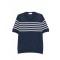 Tricou GRAN SASSO, striped short-sleeve sweater