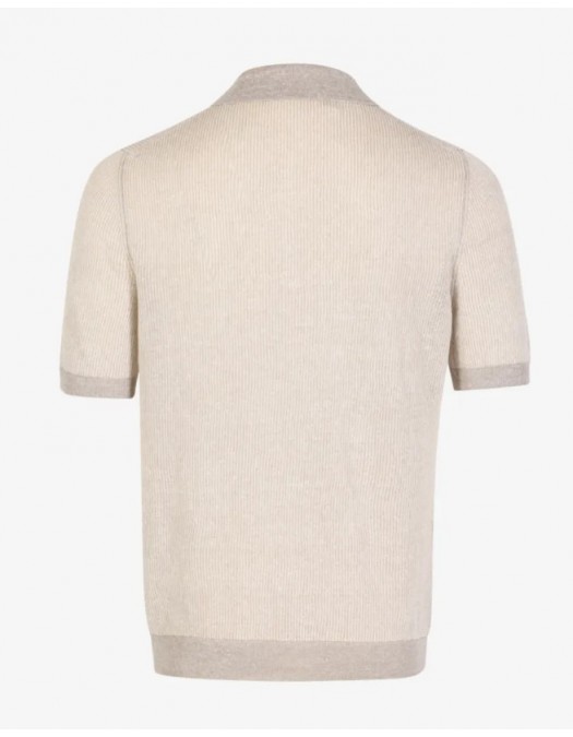 Tricou GRAN SASSO, Gran Sasso Polo – Beige - P20265717218647110