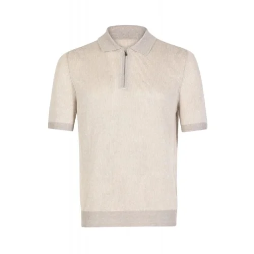 Tricou GRAN SASSO, Gran Sasso Polo – Beige