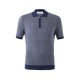 Tricou GRAN SASSO,  Men's Knit Zip Up Polo - P20265717218647565