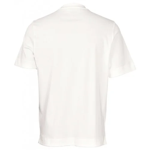 Tricou GRAN SASSO, Interlock pima cotton t-shirt, Alb