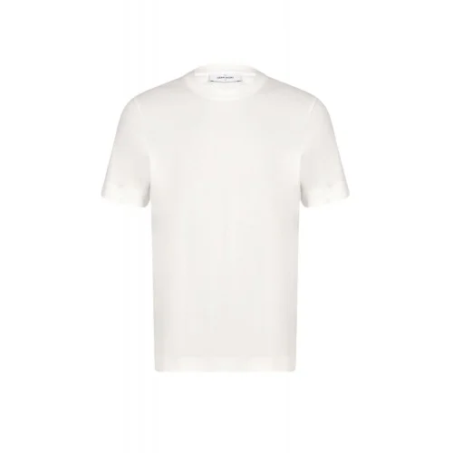 Tricou GRAN SASSO, Interlock pima cotton t-shirt, Alb