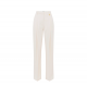 PANTALONI ELISABETTA FRANCHI, Contrasting Topstitching, Butter Beige - PA07251E2193 PANTALONI ELISABETTA FRANCHI, Contrasting Topstitching, Butter Beige - PA07251E2193