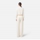 PANTALONI ELISABETTA FRANCHI, Contrasting Topstitching, Butter Beige - PA07251E2193 PANTALONI ELISABETTA FRANCHI, Contrasting Topstitching, Butter Beige - PA07251E2193