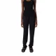 PANTALONI ELISABETTA FRANCHI, Satin Bends Details, Black - PA07351E2110 PANTALONI ELISABETTA FRANCHI, Satin Bends Details, Black - PA07351E2110