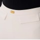 PANTALONI ELISABETTA FRANCHI, Slim Fit, Logo Insert, White Butter - PA07751E2193 PANTALONI ELISABETTA FRANCHI, Slim Fit, Logo Insert, White Butter - PA07751E2193