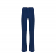 PANTALONI ELISABETTA FRANCHI, Logo Insert, Classic, Deep Blue - PA07851E2DC8 PANTALONI ELISABETTA FRANCHI, Logo Insert, Classic, Deep Blue - PA07851E2DC8