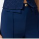 PANTALONI ELISABETTA FRANCHI, Logo Insert, Classic, Deep Blue - PA07851E2DC8 PANTALONI ELISABETTA FRANCHI, Logo Insert, Classic, Deep Blue - PA07851E2DC8