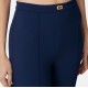 PANTALONI ELISABETTA FRANCHI, Bell Bottom, Logo Insert, Ultramarine Blue - PA07951E2DC8 PANTALONI ELISABETTA FRANCHI, Bell Bottom, Logo Insert, Ultramarine Blue - PA07951E2DC8