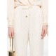 PANTALONI ELISABETTA FRANCHI, Diamond Jacquard Satin, Light Beige - PA09152E2193 PANTALONI ELISABETTA FRANCHI, Diamond Jacquard Satin, Light Beige - PA09152E2193