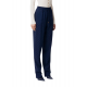 PANTALONI ELISABETTA FRANCHI, Diamond Jacquard, Navy Blue - PA09152E2DC8