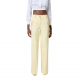 PANTALONI ELISABETTA FRANCHI, Cotton Palazzo, Embroideries, Yellow - PA09252E2DC7 PANTALONI ELISABETTA FRANCHI, Cotton Palazzo, Embroideries, Yellow - PA09252E2DC7