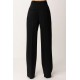 PANTALONI ELISABETTA FRANCHI, Elegant, Belt, Black - PA09552E2110 PANTALONI ELISABETTA FRANCHI, Elegant, Belt, Black - PA09552E2110