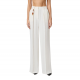 PANTALONI ELISABETTA FRANCHI, Linen Blend, Linen, White - PA09752E2360 PANTALONI ELISABETTA FRANCHI, Linen Blend, Linen, White - PA09752E2360