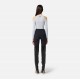 PANTALON ELISABETTA FRANCHI, Fermoare atasate, Negru - PA10856E2110 PANTALON ELISABETTA FRANCHI, Fermoare atasate, Negru - PA10856E2110