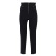 PANTALON ELISABETTA FRANCHI, Buzunare atasate, Slim Fit, Negru - PA11956E2110