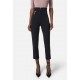 PANTALON ELISABETTA FRANCHI, Buzunare atasate, Slim Fit, Negru - PA11956E2110