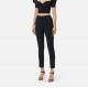 Pantaloni ELISABETTA FRANCHI, Double crêpe trousers, Negru - PA12056E2110 Pantaloni ELISABETTA FRANCHI, Double crêpe trousers, Negru - PA12056E2110
