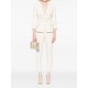 PANTALON ELISABETTA FRANCHI, Logo Print, Tailored Fit - PA12056E2DZ9