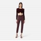 PANTALON ELISABETTA FRANCHI, Logo Print, Tailored Fit, Merlot - PA12056E2EA4 PANTALON ELISABETTA FRANCHI, Logo Print, Tailored Fit, Merlot - PA12056E2EA4