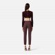 PANTALON ELISABETTA FRANCHI, Logo Print, Tailored Fit, Merlot - PA12056E2EA4 PANTALON ELISABETTA FRANCHI, Logo Print, Tailored Fit, Merlot - PA12056E2EA4