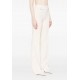 PANTALON ELISABETTA FRANCHI, Nasturi cu logo, Cream - PA12156E2DZ9