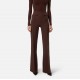 PANTALON ELISABETTA FRANCHI, Nasturi cu logo, Coffee - PA12156E2EA3 PANTALON ELISABETTA FRANCHI, Nasturi cu logo, Coffee - PA12156E2EA3