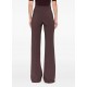 PANTALON ELISABETTA FRANCHI, Nasturi cu logo, Brown - PA12156E2EA4
