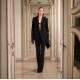 PANTALON ELISABETTA FRANCHI, Fermoar frontal cu logo, Negru - PA12256E2110