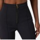 PANTALON ELISABETTA FRANCHI, Fermoar frontal cu logo, Negru - PA12256E2110