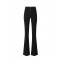 PANTALON ELISABETTA FRANCHI, Fermoar frontal cu logo, Negru