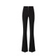PANTALON ELISABETTA FRANCHI, Fermoar frontal cu logo, Negru - PA12256E2110