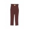 Pantaloni ELISABETTA FRANCHI, Trousers in technical bi-elastic fabric with belt, Maro