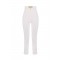 Pantaloni ELISABETTA FRANCHI,Trousers in double layer stretch crêpe fabric with logo details