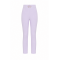 Pantaloni ELISABETTA FRANCHI, double layer stretch crêpe fabric with logo details, Lila