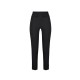 Pantaloni ELISABETTA FRANCHI, double layer stretch crêpe fabric with embroidered logo, Negru - PA17061E2110