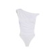 Top ELISABETTA FRANCHI, Bodysuit in jersey fabric with jewel shoulder detail - BO01361E2360