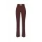 Pantaloni ELISABETTA FRANCHI, Trousers in technical bi-elastic fabric with belt, Cocoa