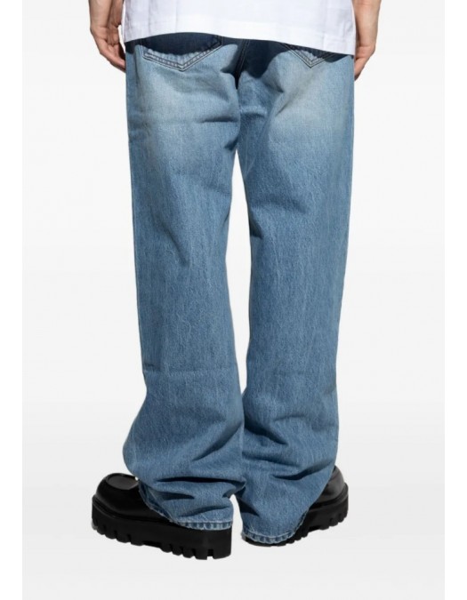 Jeans JACQUEMUS, wide-leg jeans, Blue - PAM00028AD0003833C