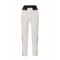 PANTALON ELISABETTA FRANCHI, Logo Print, Alb/Negru