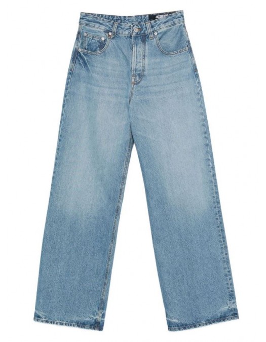 Jeans JACQUEMUS,Le Nîmes Larges jeans, Blue - PAW00036AD0003833C