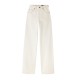 Jeans JACQUEMUS, The wide de-Nîmes, Alb - PAW00036AD0004011C Jeans JACQUEMUS, The wide de-Nîmes, Alb - PAW00036AD0004011C