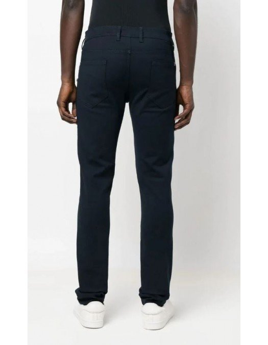 Jeans NEIL BARRETT, Logo Brand, Bleumarin - PBDE042VT804465