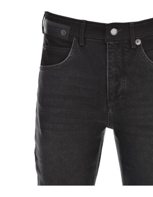 Jeans NEIL BARRETT, Logo Brand, Negru - PBDE051CVT810T869