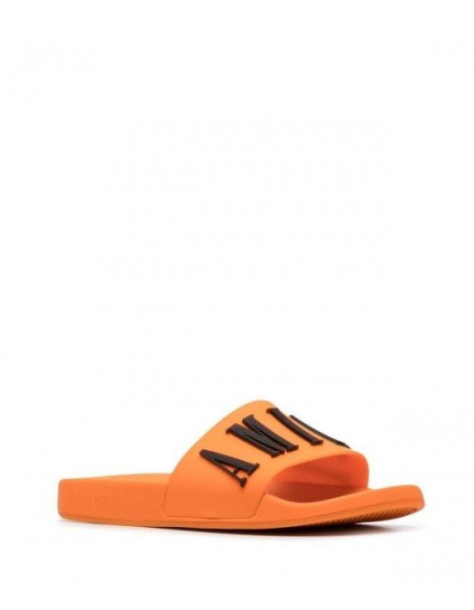 Papuci Amiri, Insertie Logo, Orange - PF22MFF001666