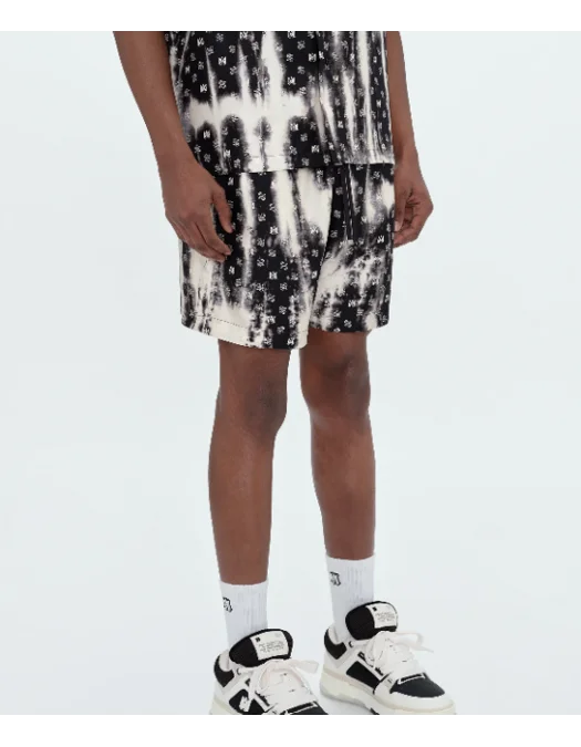 Pantaloni AMIRI, Logo Print All Over, Albastru - PF23MSB012420 Pantaloni AMIRI, Logo Print All Over, Albastru - PF23MSB012420