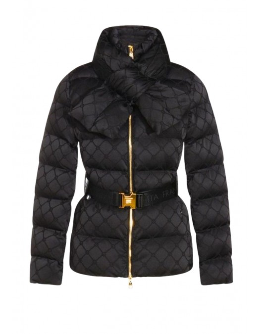 GEACA ELISABETTA FRANCHI, Scurta, Technical Fabric, Regular Fit, Negru - PI83D56E2110