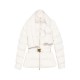 GEACA ELISABETTA FRANCHI, Scurta, Technical Fabric, Regular Fit, Alb - PI83D56E2DZ9