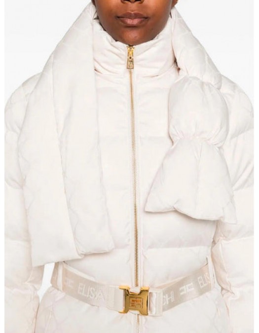 GEACA ELISABETTA FRANCHI, Scurta, Technical Fabric, Regular Fit, Alb - PI83D56E2DZ9